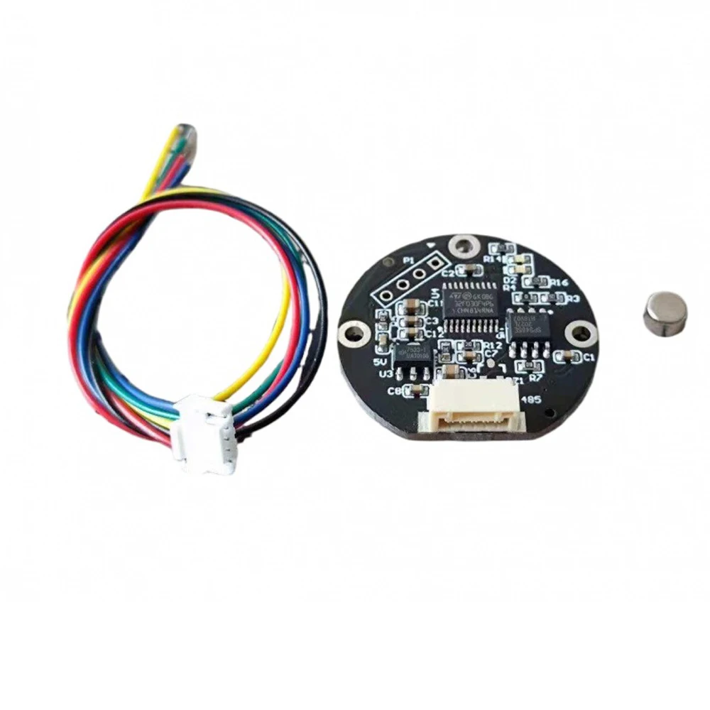 Magnetic Encoder Angle Sensor MT6816 16-bit High Precision RS485 Modbus RTU 6000rpm DC4-6V 9600bps~2.5Mbps Magnetic Encoder
Magnetic Encoder Angle Sensor MT6816 16-bit High Precision RS485 Modbus RTU 6000rpm DC4-6V 9600bps~2.5Mbps Magnetic Encoder