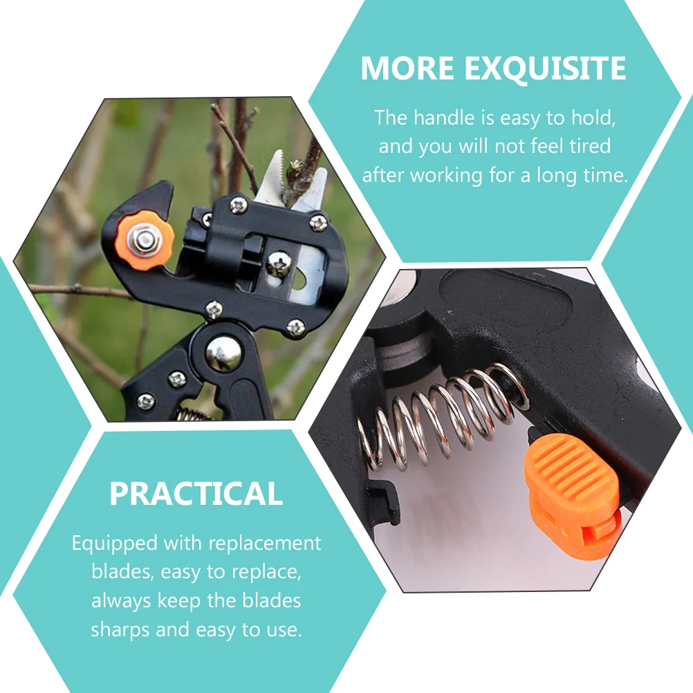 Grafting Tool Set Alloy Material Lightweight Durable Replacement Blades Tree Pruner Foliage Garden Scissors Plantation
Grafting Tool Set Alloy Material Lightweight Durable Replacement Blades Tree Pruner Foliage Garden Scissors Plantation