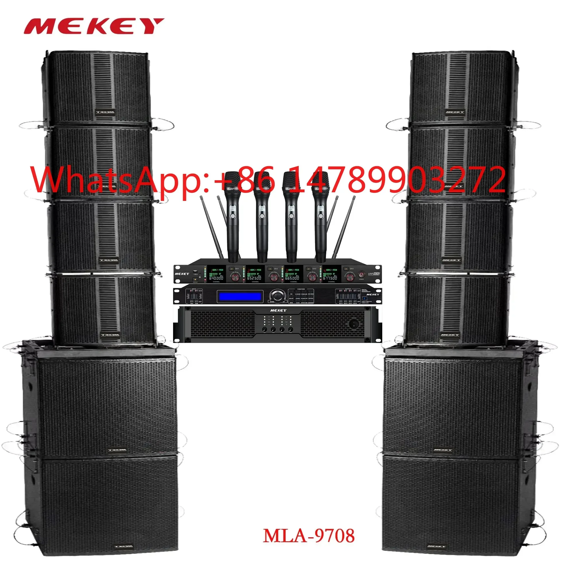 MEKEY MLA‑9708 Ultra‑Sonic Linear Array Subwoofer | High Power Deep Bass For Stage DJ Concert Touring Professional Audio Systems
MEKEY MLA‑9708 Ultra‑Sonic Linear Array Subwoofer | High Power Deep Bass For Stage DJ Concert Touring Professional Audio Systems