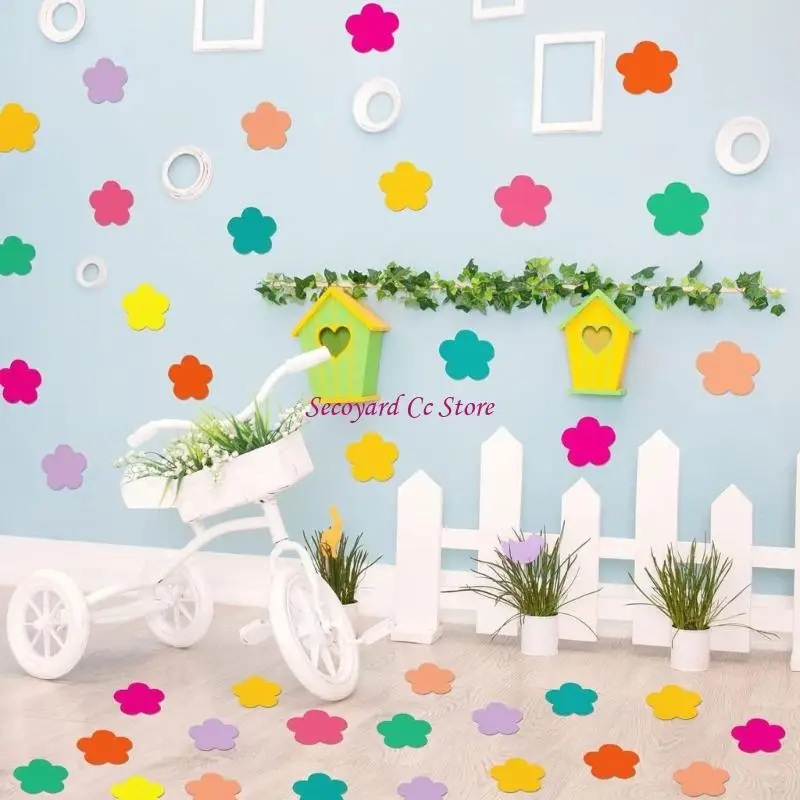 N3UC 108 Pcs Butterfly Cutouts Spring Flowers Cutouts Round Cutouts for DIY Craft Projects Bulletin Board Decoration
N3UC 108 Pcs Butterfly Cutouts Spring Flowers Cutouts Round Cutouts for DIY Craft Projects Bulletin Board Decoration