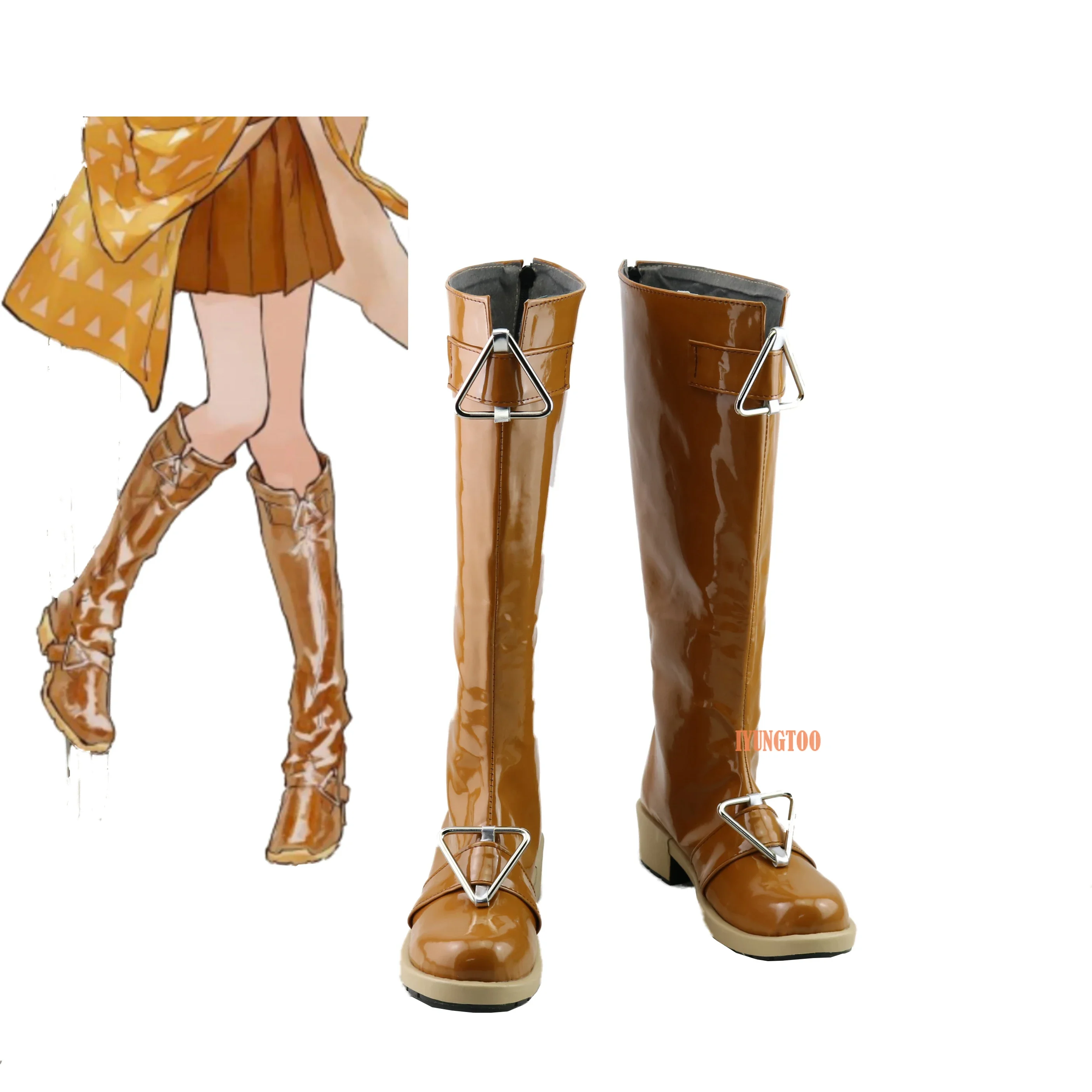 Kimetsu Demon-Slayers Agatsuma Zenitsu Femlae Characters Anime Costume Prop Cosplay Shoes Boots
Kimetsu Demon-Slayers Agatsuma Zenitsu Femlae Characters Anime Costume Prop Cosplay Shoes Boots