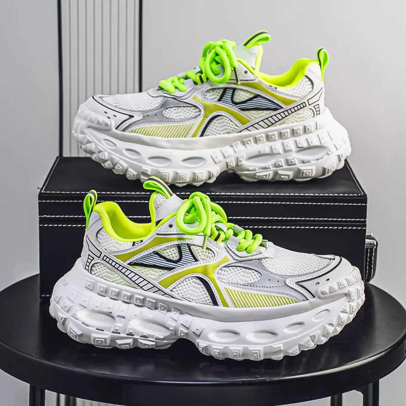 Men's Spring 2026 Breathable Casual Sports Shoes Outdoor Mountain Running Shoes Thick Bottom Rubber Soles Fashionable Youth S...
Men's Spring 2026 Breathable Casual Sports Shoes Outdoor Mountain Running Shoes Thick Bottom Rubber Soles Fashionable Youth S...