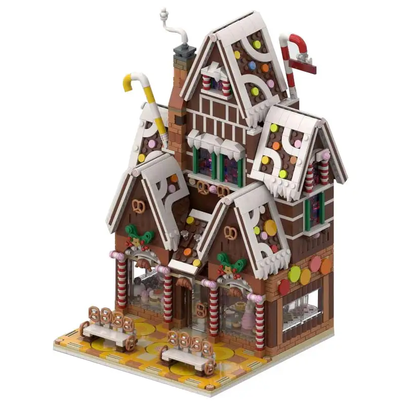 Зимняя деревня, кондитерский магазин, классическая деревенская архитектура, модель, строительные блоки, высокотехнологичные кирпичи MOC, игрушка-головоломка для детей и взрослых
Зимняя деревня, кондитерский магазин, классическая деревенская архитектура, модель, строительные блоки, высокотехнологичные кирпичи MOC, игрушка-головоломка для детей и взрослых