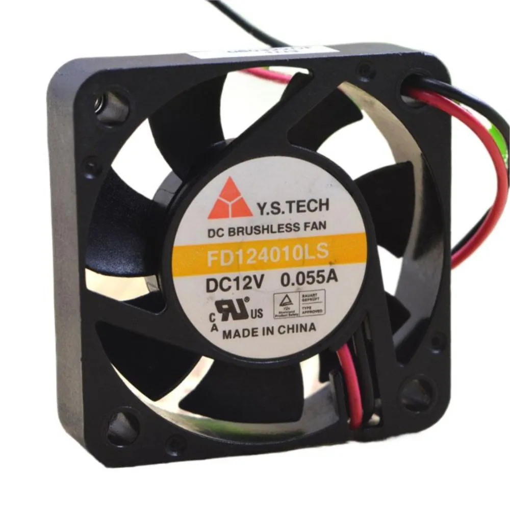 1 шт. Yuanshan Y.S 4010 12 В 0,055 А 2-проводной ультра-тихий вентилятор Fd124010ls
1 шт. Yuanshan Y.S 4010 12 В 0,055 А 2-проводной ультра-тихий вентилятор Fd124010ls