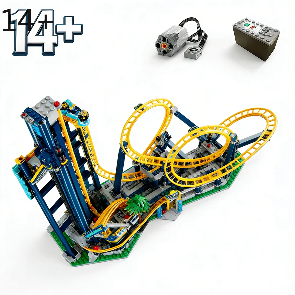 2026 new Coaster Amusement Park Building Blocks Sets 3756pcs Model Assembly Compatible Toys For Children Christmas Gift 10303
2026 new Coaster Amusement Park Building Blocks Sets 3756pcs Model Assembly Compatible Toys For Children Christmas Gift 10303