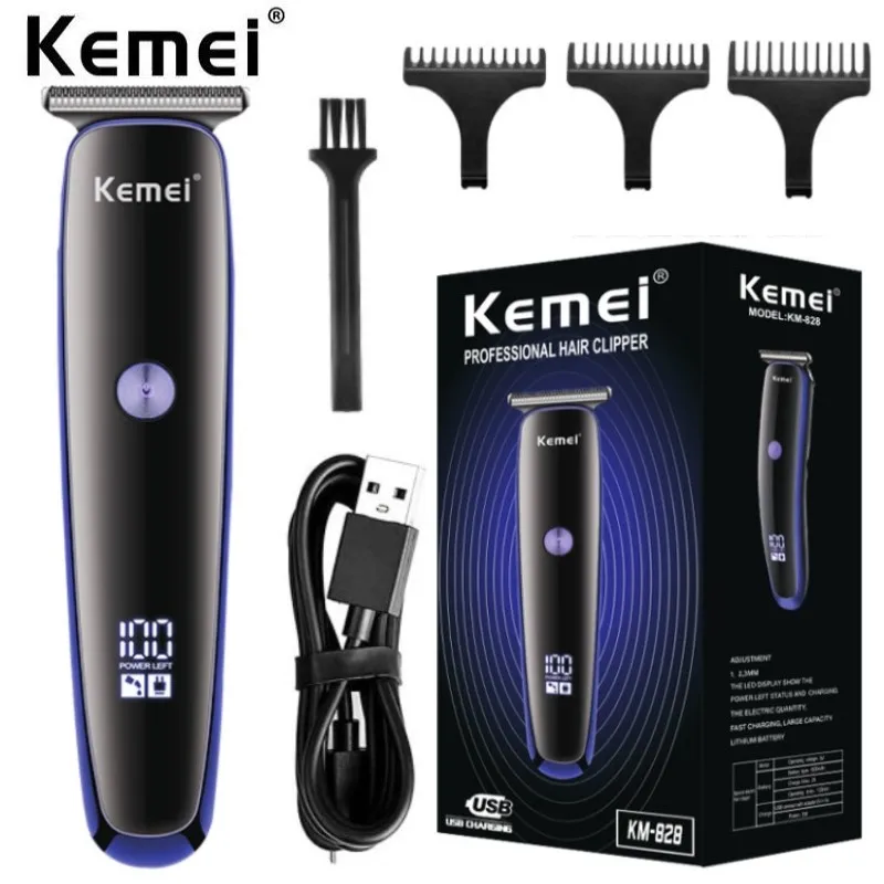 Kemei Professional Hair Clipper Rechargeable Beard Trimmer Hair Cutting Machine Electric Shaver For Body Shaving Safety Razor
Kemei Professional Hair Clipper Rechargeable Beard Trimmer Hair Cutting Machine Electric Shaver For Body Shaving Safety Razor