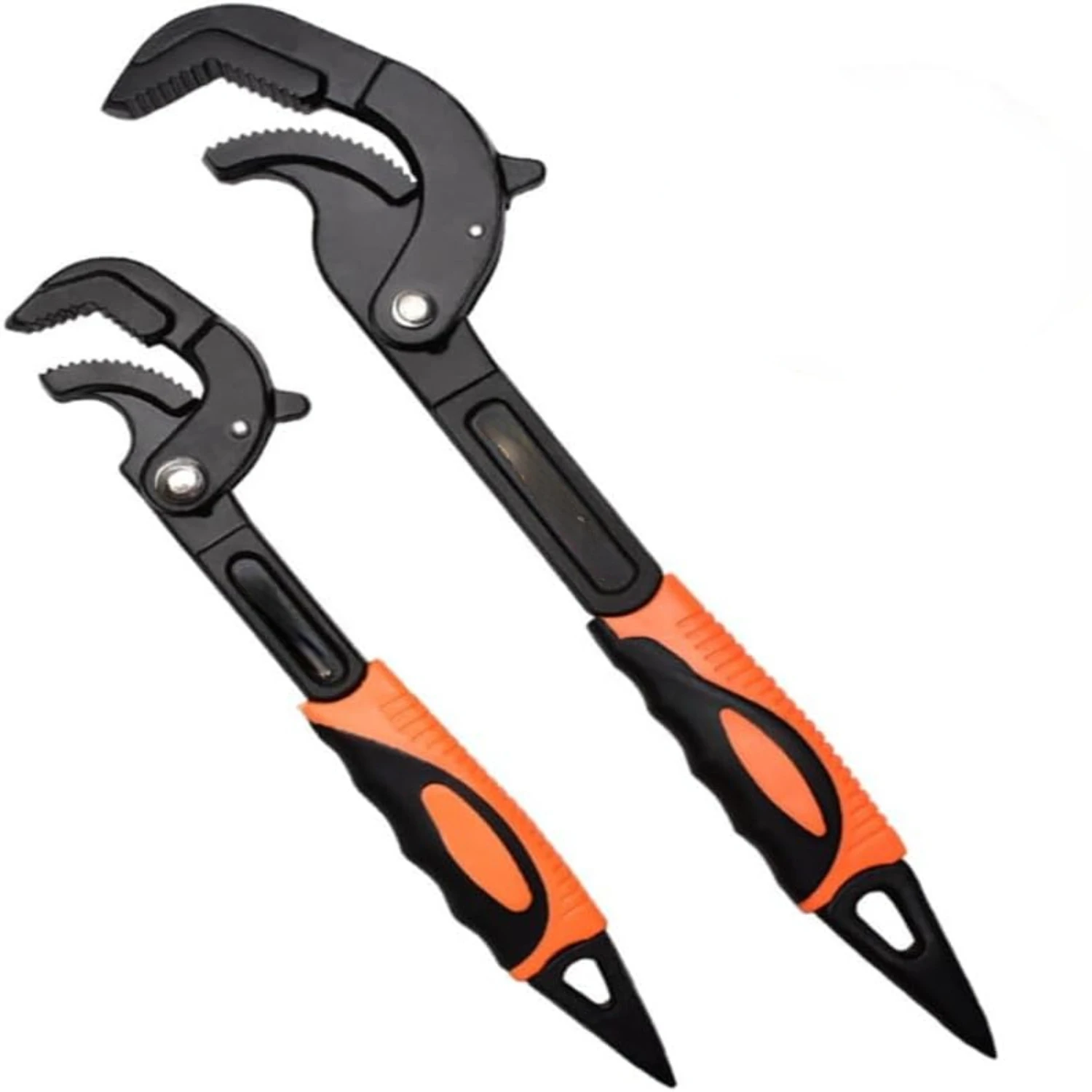 2Pcs Multi- Adjustable Wrench Self Adjusting Spanner Wrench Quick Power Pipe Wrench Set 15"/30mm-60mm
2Pcs Multi- Adjustable Wrench Self Adjusting Spanner Wrench Quick Power Pipe Wrench Set 15"/30mm-60mm