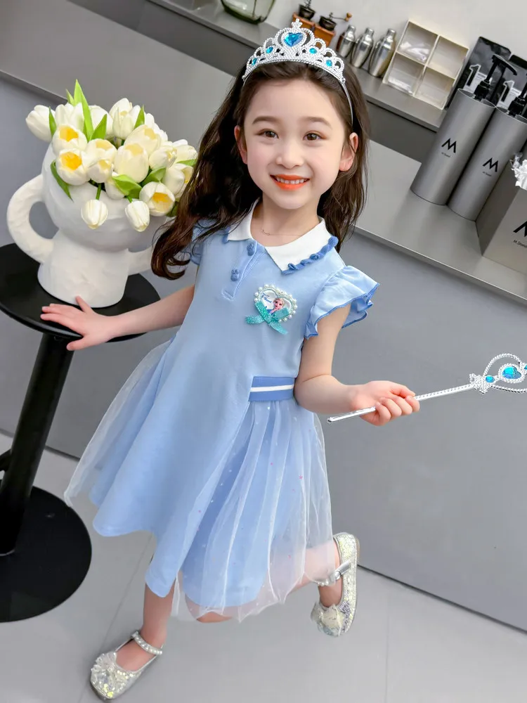 Girls Princess Dress Summer New Summer Little Girl Fashionable Skirt Children Dress Women
Girls Princess Dress Summer New Summer Little Girl Fashionable Skirt Children Dress Women