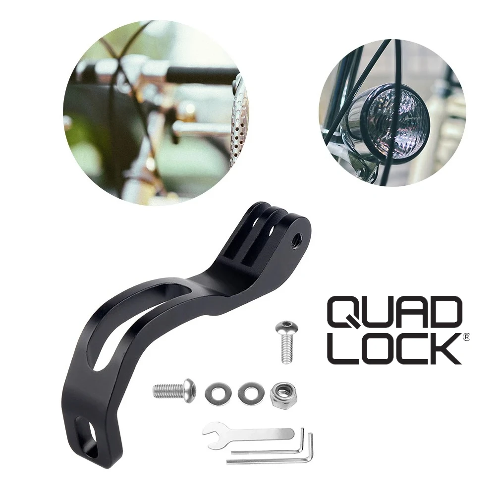 QUAD LOCK Bicycle Front Light Holder Adjustable Camera Stand Folding Bike Fork Mount Front Fork Light Holder Fits
QUAD LOCK Bicycle Front Light Holder Adjustable Camera Stand Folding Bike Fork Mount Front Fork Light Holder Fits