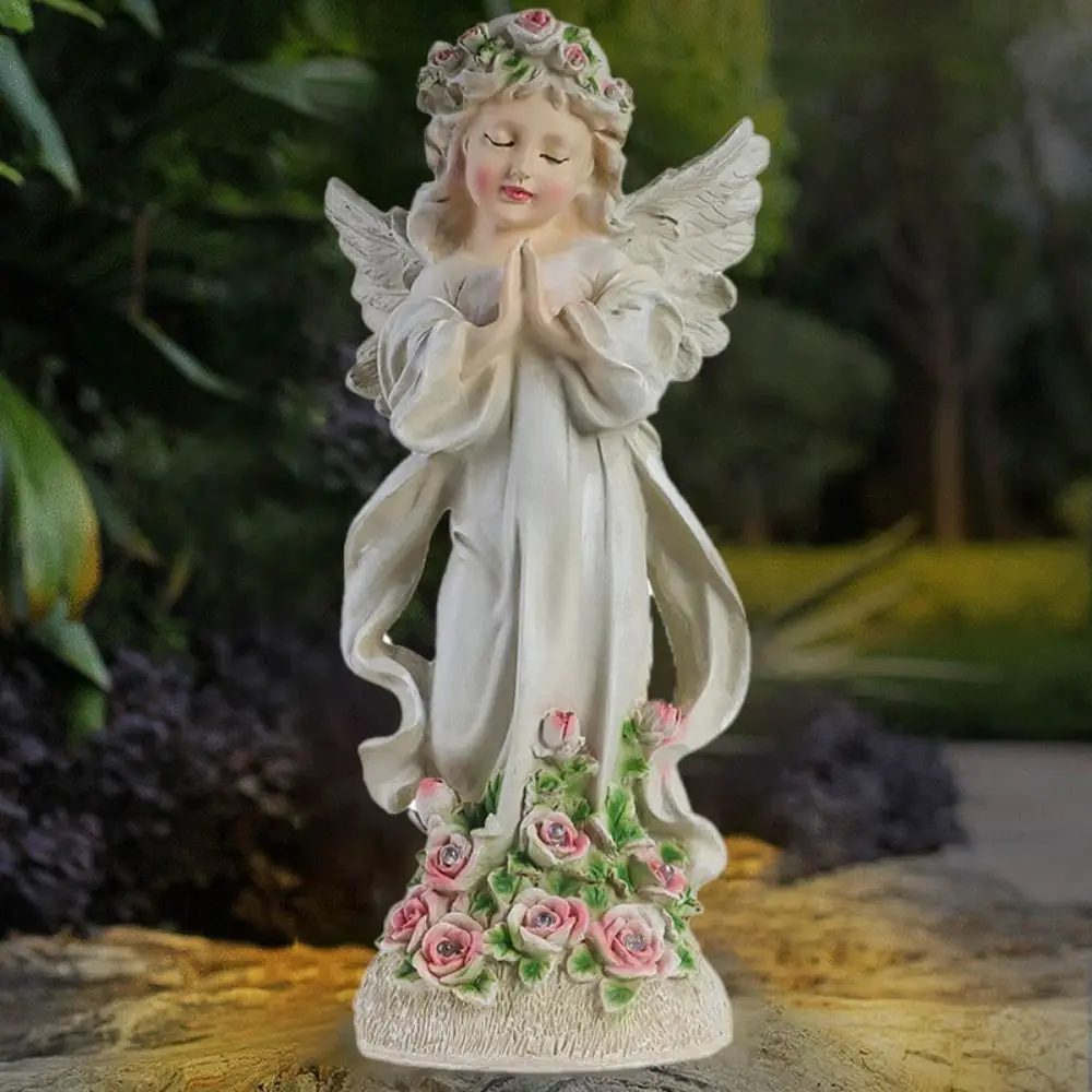 Solar Powered Fairy Garden Statue Decoration Waterproof Flower Fairy Solar Light Resin Craft Fairy Landscape Lamp Decoration
Solar Powered Fairy Garden Statue Decoration Waterproof Flower Fairy Solar Light Resin Craft Fairy Landscape Lamp Decoration