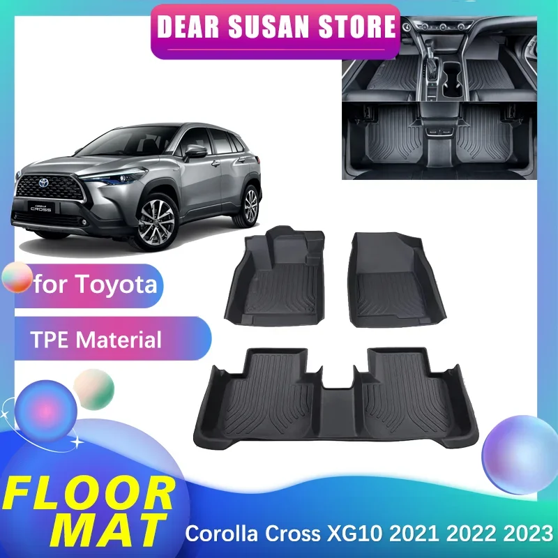 Car Special Floor Pad for Toyota Corolla Cross XG10 2021 2022 2023 TPE Waterproof Full Cover Space Ttrunk Mat Rug Accessories
Car Special Floor Pad for Toyota Corolla Cross XG10 2021 2022 2023 TPE Waterproof Full Cover Space Ttrunk Mat Rug Accessories