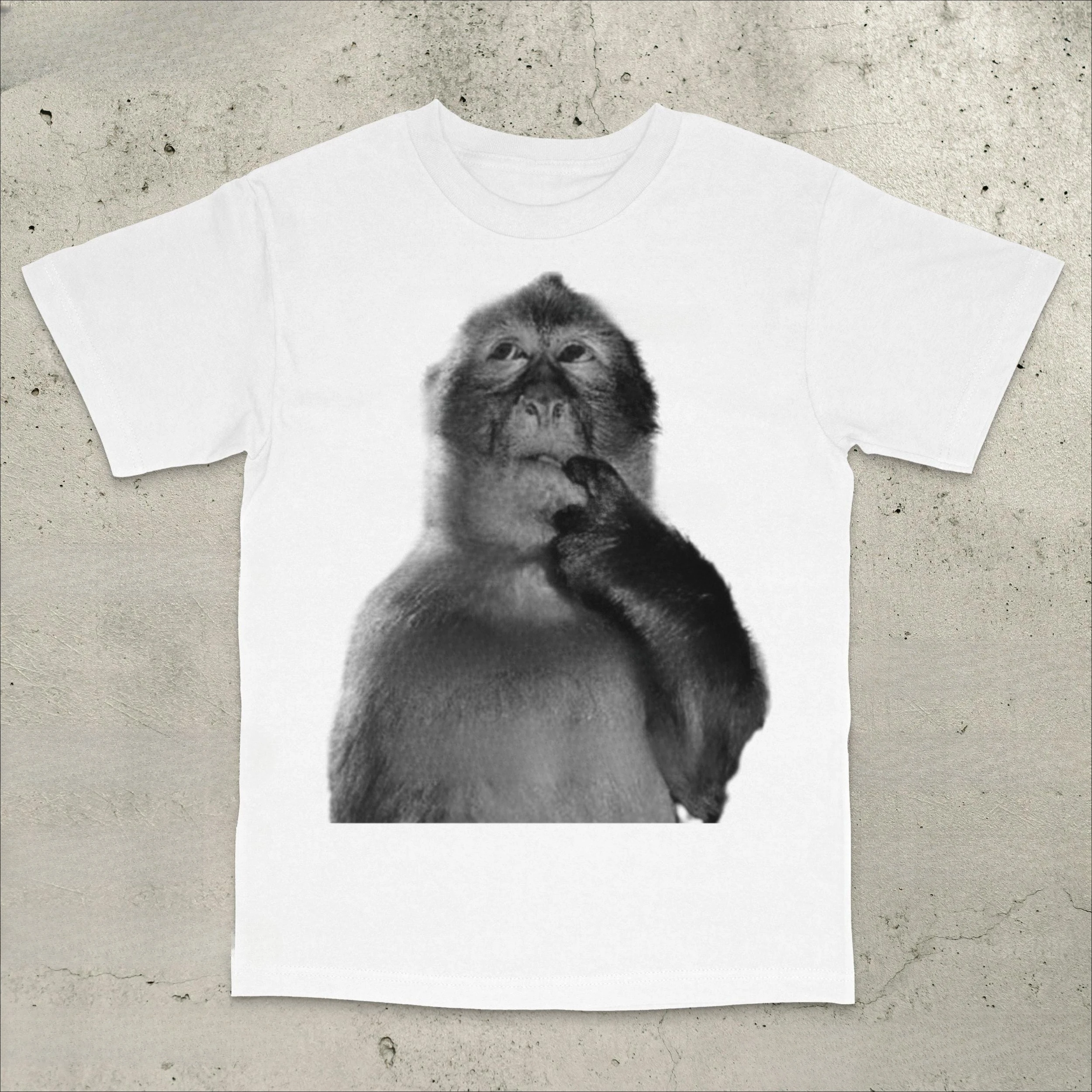 Men's Vintage T Shirt Funny Monkey Thinking Meme T Sthirt Women Streetwear Cotton Oversized Tee Unisex Short Sleeve Tops Goth
Men's Vintage T Shirt Funny Monkey Thinking Meme T Sthirt Women Streetwear Cotton Oversized Tee Unisex Short Sleeve Tops Goth