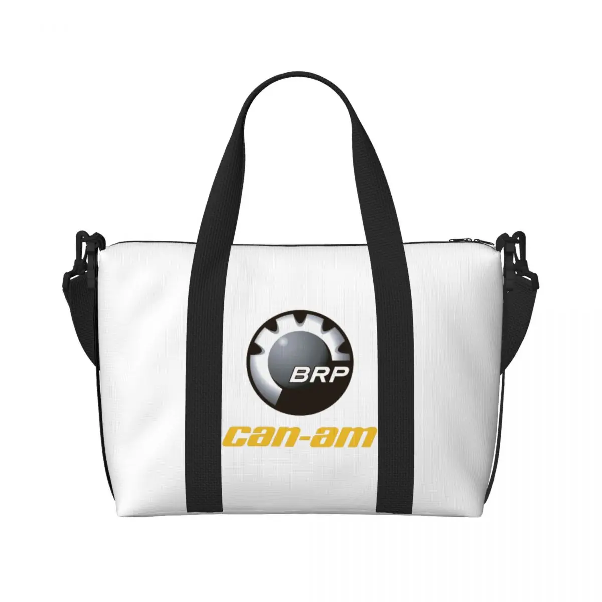 Custom BRP ATV Can Am Logo Beach Tote Bag Women Large Compartment Gym Beach Travel Bags
Custom BRP ATV Can Am Logo Beach Tote Bag Women Large Compartment Gym Beach Travel Bags