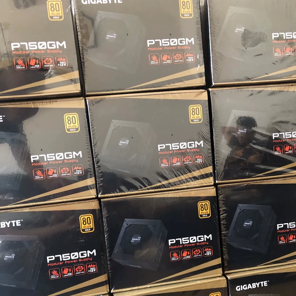 GP-P750GM 750W For Gigabyte P750GM 80PLUS Gold ATX 12V Power Supply Gold Medal Full Module Power Supply
GP-P750GM 750W For Gigabyte P750GM 80PLUS Gold ATX 12V Power Supply Gold Medal Full Module Power Supply