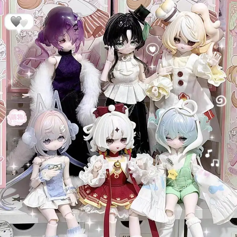 COME4FREE 1/8 BJD Doll Mitian 3rd Gen Fortune Sign Elf Articulated Action Figure Blind Box Changeable Outfit Gift For Girls
COME4FREE 1/8 BJD Doll Mitian 3rd Gen Fortune Sign Elf Articulated Action Figure Blind Box Changeable Outfit Gift For Girls