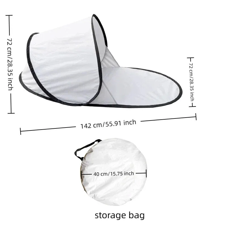 Pop Up Beach Tent UPF 50+ Sun Shelter Portable Instant Shade Tent With Carry Bag For Beach Camping Fishing Outdoor
Pop Up Beach Tent UPF 50+ Sun Shelter Portable Instant Shade Tent With Carry Bag For Beach Camping Fishing Outdoor