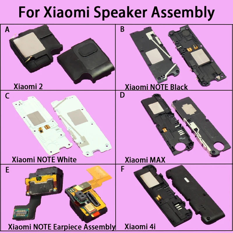 YUXI 1Piece Speaker Assembly For Xiaomi 2/NOTE Black and White/MAX/4i/NOTE Earphone Assembly
YUXI 1Piece Speaker Assembly For Xiaomi 2/NOTE Black and White/MAX/4i/NOTE Earphone Assembly
