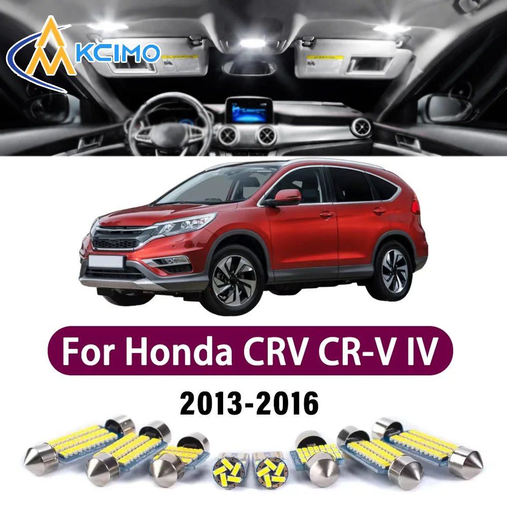Error Free LED Interior Light Kit for Honda CRV CR-V IV MK4 4 2013-2016 Premium Bright Dome Trunk Mirror Reading Lamps Canbus
Error Free LED Interior Light Kit for Honda CRV CR-V IV MK4 4 2013-2016 Premium Bright Dome Trunk Mirror Reading Lamps Canbus