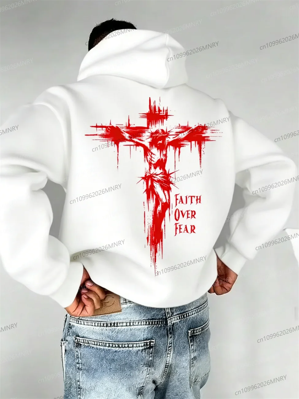 Autumn Hoodies for Men A Cross-shaped Design on The Back Print Hooded Long Sleeve Pullover Daily Casual Sport Tops Men's Clothes
Autumn Hoodies for Men A Cross-shaped Design on The Back Print Hooded Long Sleeve Pullover Daily Casual Sport Tops Men's Clothes