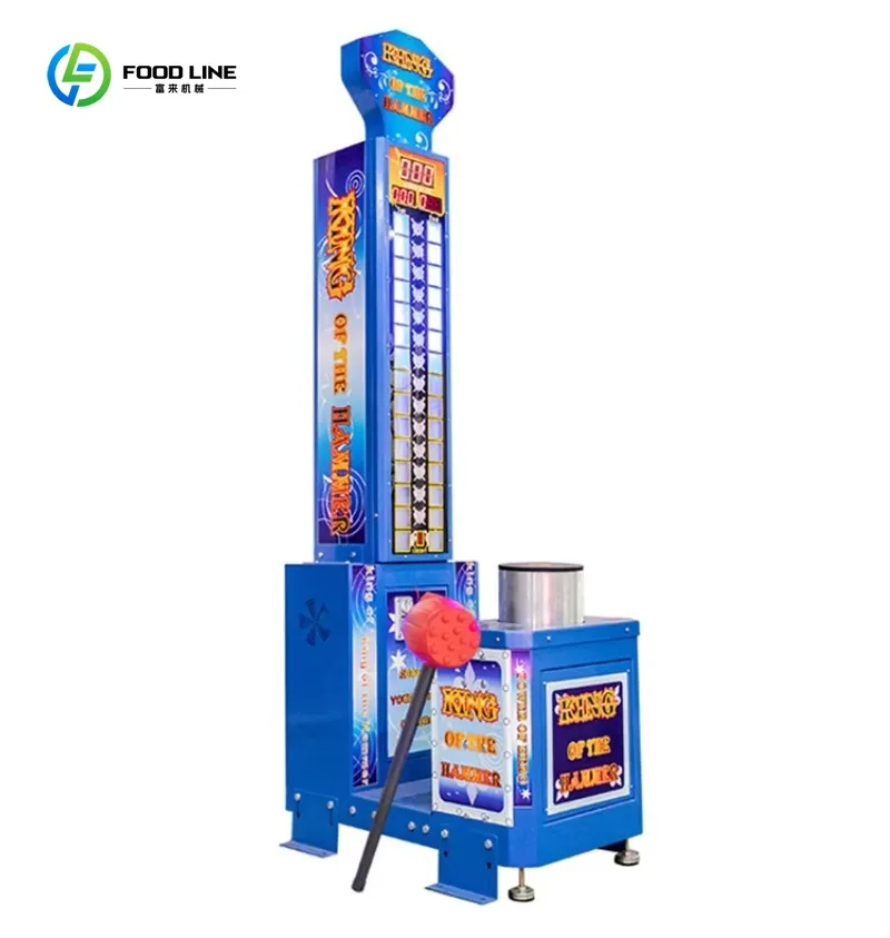 Custom Coin Operated Boxing Force Test Game Machine Hegemony King of The Hammer Arcade Amusement Equipment for Game Center
Custom Coin Operated Boxing Force Test Game Machine Hegemony King of The Hammer Arcade Amusement Equipment for Game Center