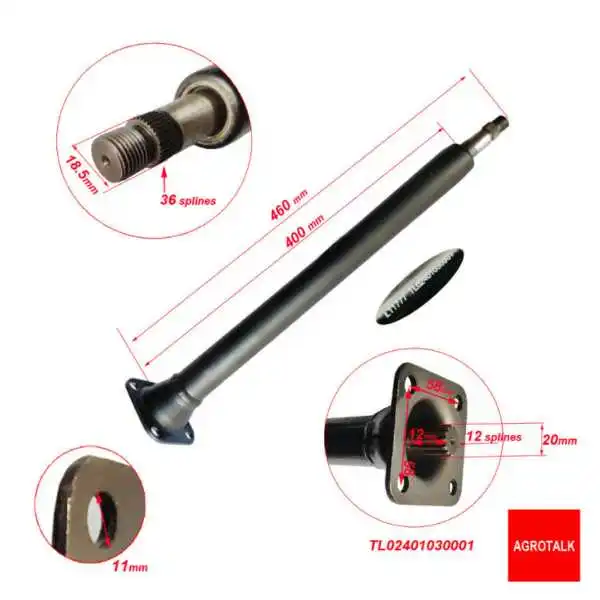 TL02401030001 /FT800A.40L.029 , Steering column for Lovol series tractor
TL02401030001 /FT800A.40L.029 , Steering column for Lovol series tractor