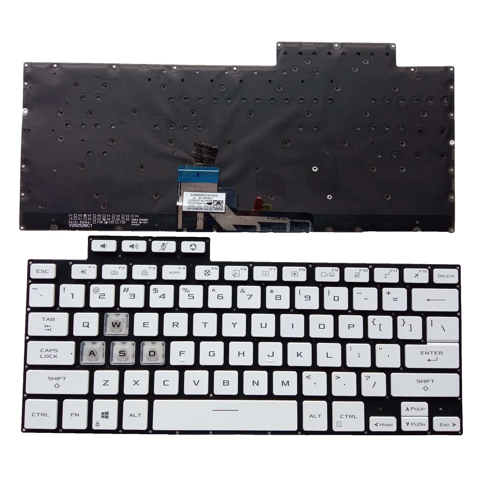 Клавиатура ноутбука США для ASUS TUF Air FX516 FX516PR FX516P FX516PM FA516 
Клавиатура ноутбука США для ASUS TUF Air FX516 FX516PR FX516P FX516PM FA516