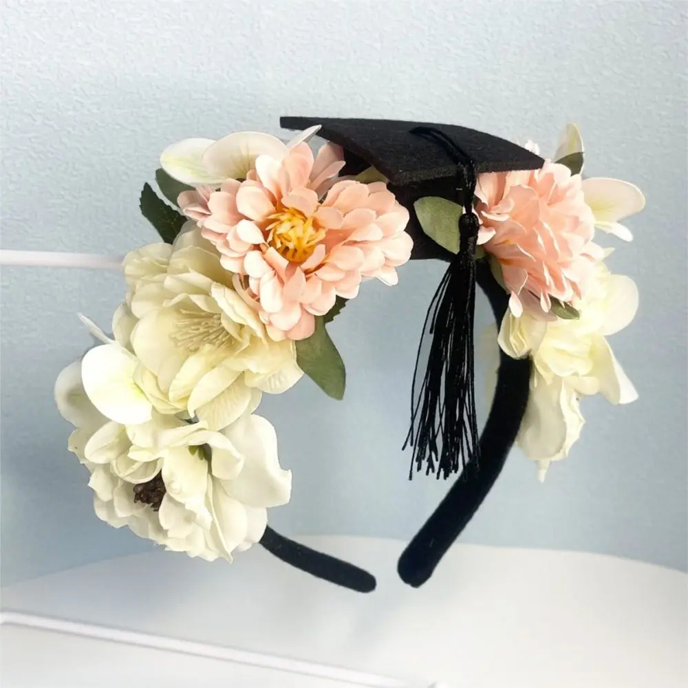 Durable Doctor Flowers Hair Band Master Bachelor Flowers Graduation Cap Charm Ornament Headband Mortar Board Graduation Season
Durable Doctor Flowers Hair Band Master Bachelor Flowers Graduation Cap Charm Ornament Headband Mortar Board Graduation Season