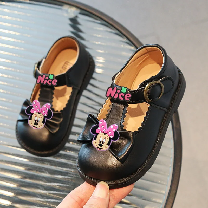 Disney Kids Leather Shoes mickey mouse Baby Toddler Shoes Spring Fall New Girl Soft Bottom Bow Sandals Cartoon Performance Shoes
Disney Kids Leather Shoes mickey mouse Baby Toddler Shoes Spring Fall New Girl Soft Bottom Bow Sandals Cartoon Performance Shoes