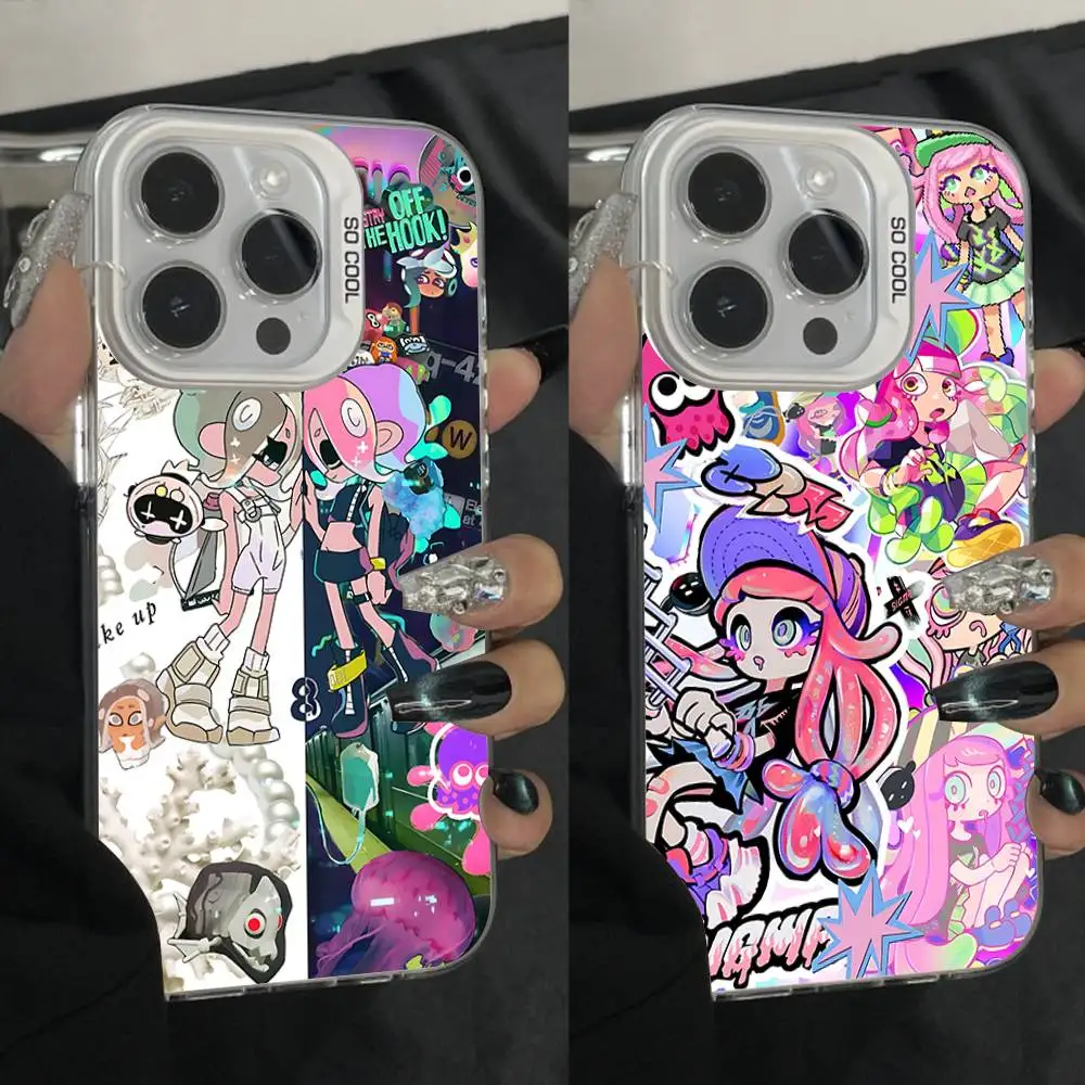 S-Spla-toon Game Shooting Phone Case For iPhone 16,15,14,13,12,11,Pro,Max,Plus,Mini,XS,SE Anti Fall Gray White Matte Hard Bumper
S-Spla-toon Game Shooting Phone Case For iPhone 16,15,14,13,12,11,Pro,Max,Plus,Mini,XS,SE Anti Fall Gray White Matte Hard Bumper