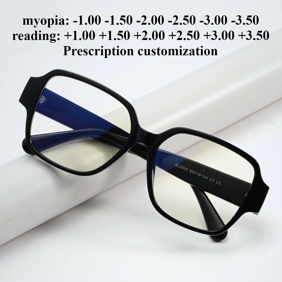 Ультралегкая оправа для очков TR90 56 мм для женщин с большими лицами, черные очки для чтения с защитой от синего света, очки без рецепта
Ультралегкая оправа для очков TR90 56 мм для женщин с большими лицами, черные очки для чтения с защитой от синего света, очки без рецепта