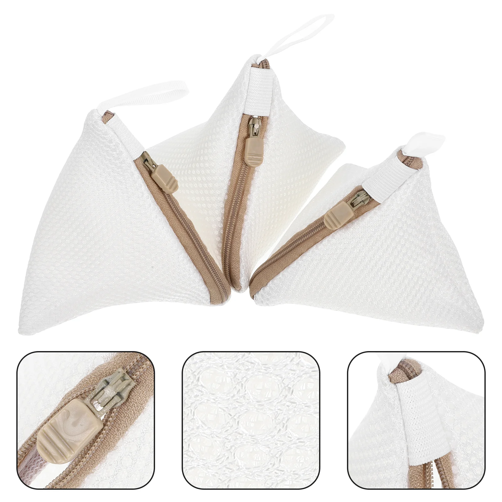 3Pcs Laundry Polyester Mesh Washing Machine Bag Small Net Bag Dirty Clothes Travel Bra Lingerie Garment Protector
3Pcs Laundry Polyester Mesh Washing Machine Bag Small Net Bag Dirty Clothes Travel Bra Lingerie Garment Protector