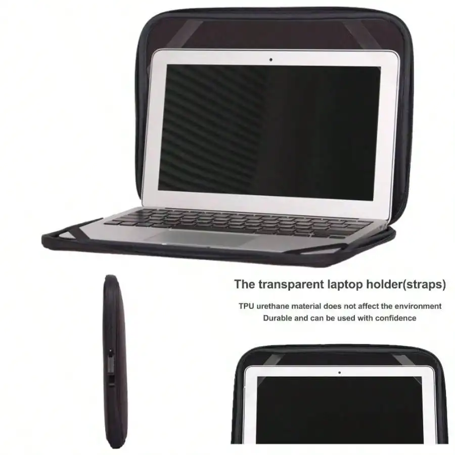 Laptop Sleeve 15.6 Inch Foldable Slim Case Lightweight Bag Notebook Computer Carrying Flip Cover Black
Laptop Sleeve 15.6 Inch Foldable Slim Case Lightweight Bag Notebook Computer Carrying Flip Cover Black
