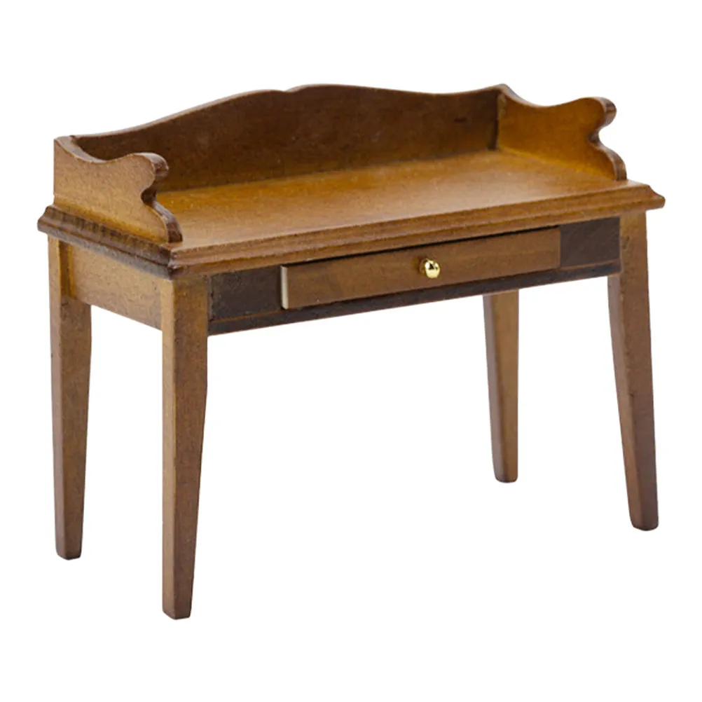 Mini Wood Table Long-Lasting Writing Desk for Mini House Classroom Decorative Furniture Dollhouse Writing Desk
Mini Wood Table Long-Lasting Writing Desk for Mini House Classroom Decorative Furniture Dollhouse Writing Desk