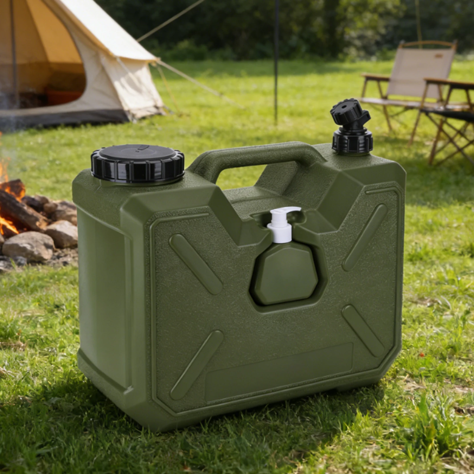 12L Emergency Water Storage Tank W/ Spigot & Hand Sanitizer Bottle Water Dispenser for Hiking Picnic Vehicle Outdoor Hurricane
12L Emergency Water Storage Tank W/ Spigot & Hand Sanitizer Bottle Water Dispenser for Hiking Picnic Vehicle Outdoor Hurricane