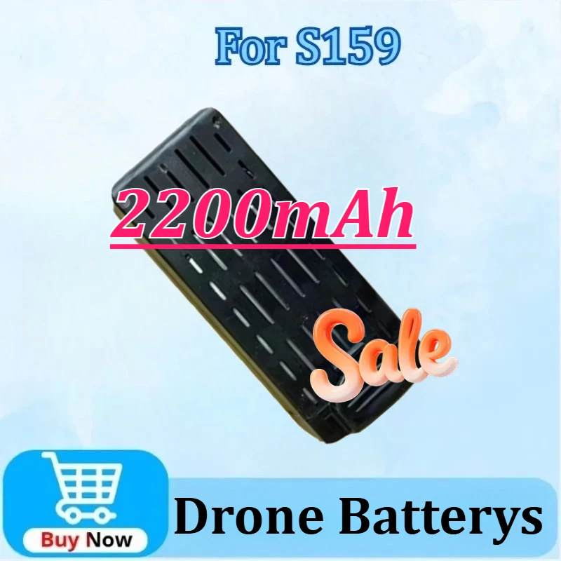 New Replacement 7.4V 2200mAh Drone Battery For S159 RC Drone Spare Accessories Parts Powerful Replacement Batteries
New Replacement 7.4V 2200mAh Drone Battery For S159 RC Drone Spare Accessories Parts Powerful Replacement Batteries