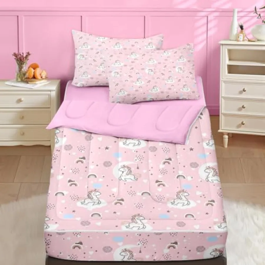 Zipper Bedding Zip Up Bedding Set for Girls and , Pink Kawaii Moon 3 Pcs Comforter Bed in a Bag with Fitted Sheet and 2 Pcs Pil
Zipper Bedding Zip Up Bedding Set for Girls and , Pink Kawaii Moon 3 Pcs Comforter Bed in a Bag with Fitted Sheet and 2 Pcs Pil