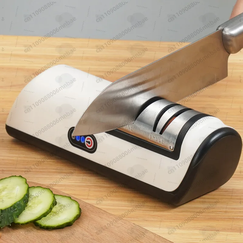 Electric Knife Sharpener Household Kitchen, Whetstone Artifact Multifunctional Automatic Charging Small Knife Sharpener
Electric Knife Sharpener Household Kitchen, Whetstone Artifact Multifunctional Automatic Charging Small Knife Sharpener