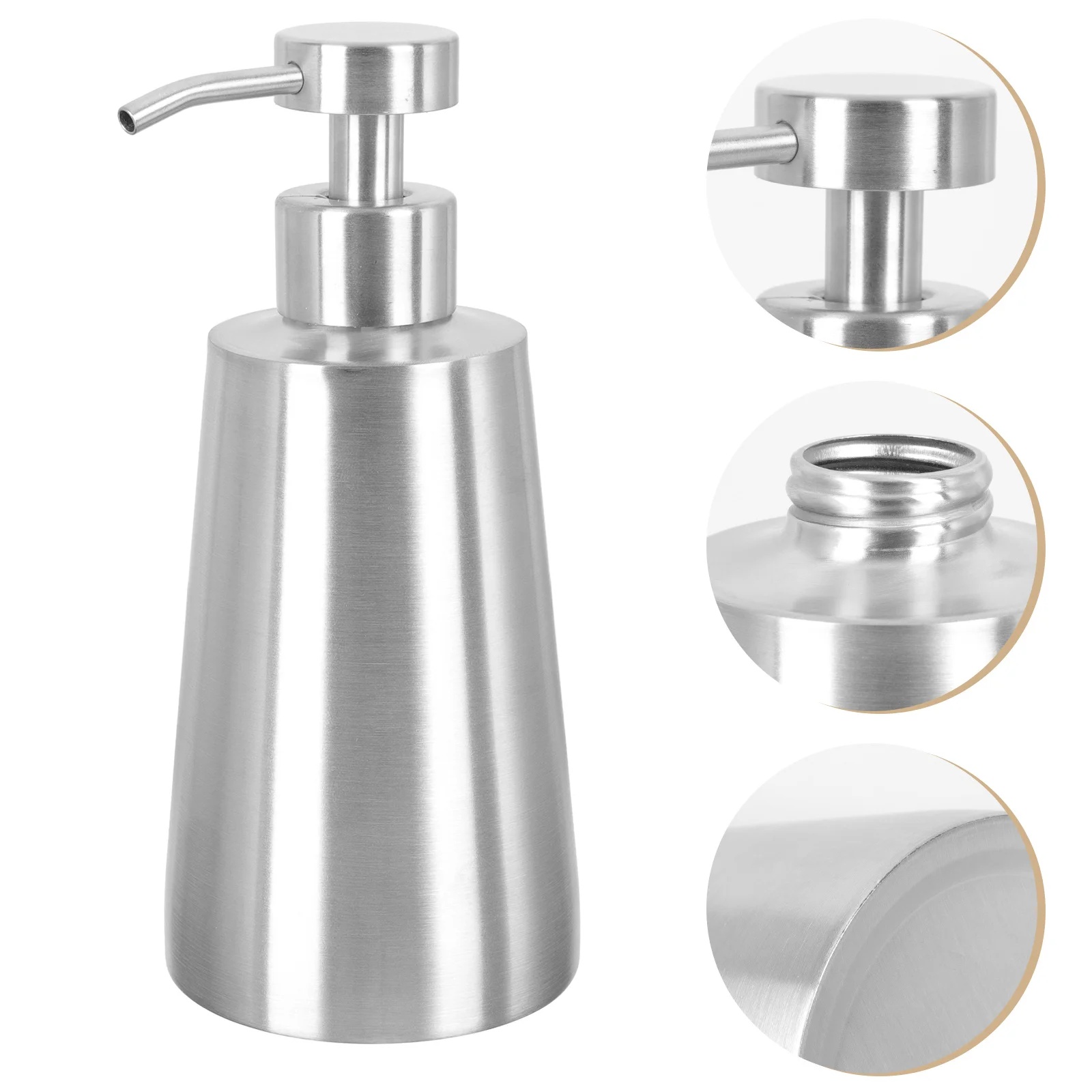 Foam Bottle Stainless Steel Bathroom Hand Dispenser Container Household Lotion Containers Portable Holder
Foam Bottle Stainless Steel Bathroom Hand Dispenser Container Household Lotion Containers Portable Holder