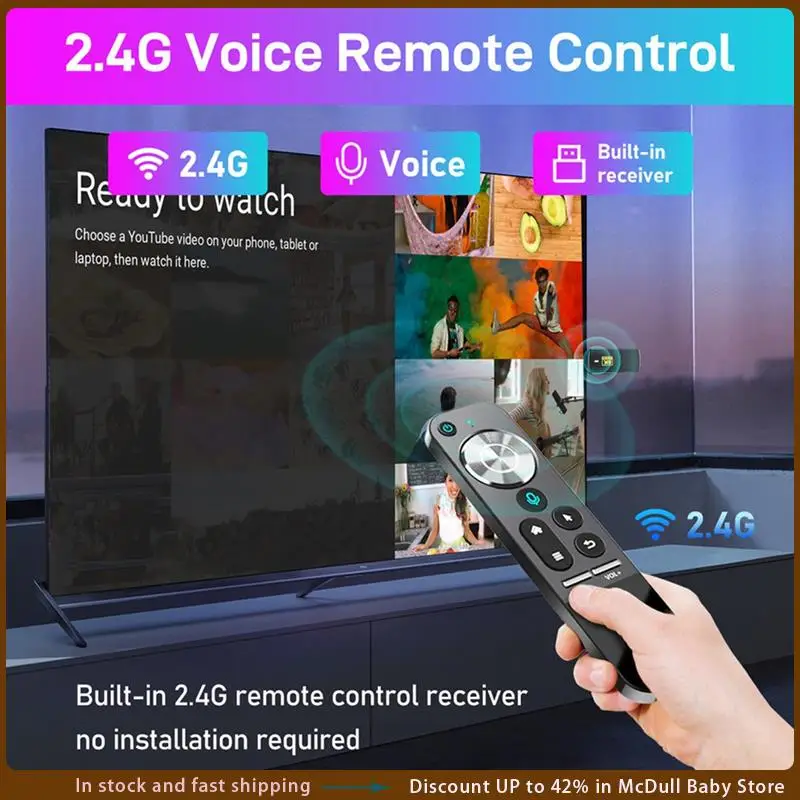 Для H96MAX M3 TV Stick 2 ГБ + 16 ГБ Android 13.0 Wi-Fi6 4Kx2k H.265 HEVC RK3528 Mini TV Set Top Box с вилкой стандарта США
Для H96MAX M3 TV Stick 2 ГБ + 16 ГБ Android 13.0 Wi-Fi6 4Kx2k H.265 HEVC RK3528 Mini TV Set Top Box с вилкой стандарта США