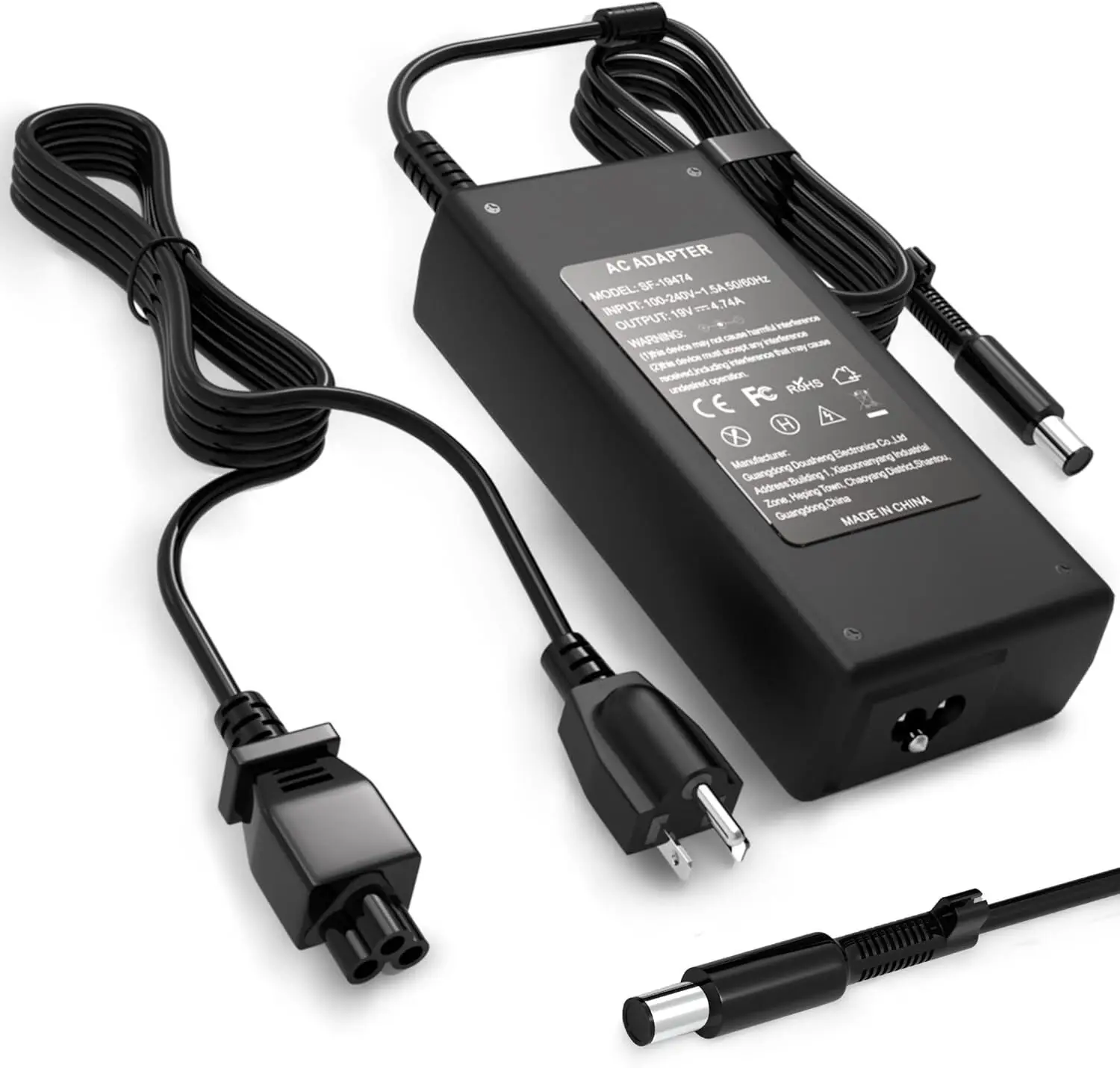 90W 65W Ac Adapter for HP All in One Desktop Computer Power Cord 20" 22" 24" 27"
90W 65W Ac Adapter for HP All in One Desktop Computer Power Cord 20" 22" 24" 27"