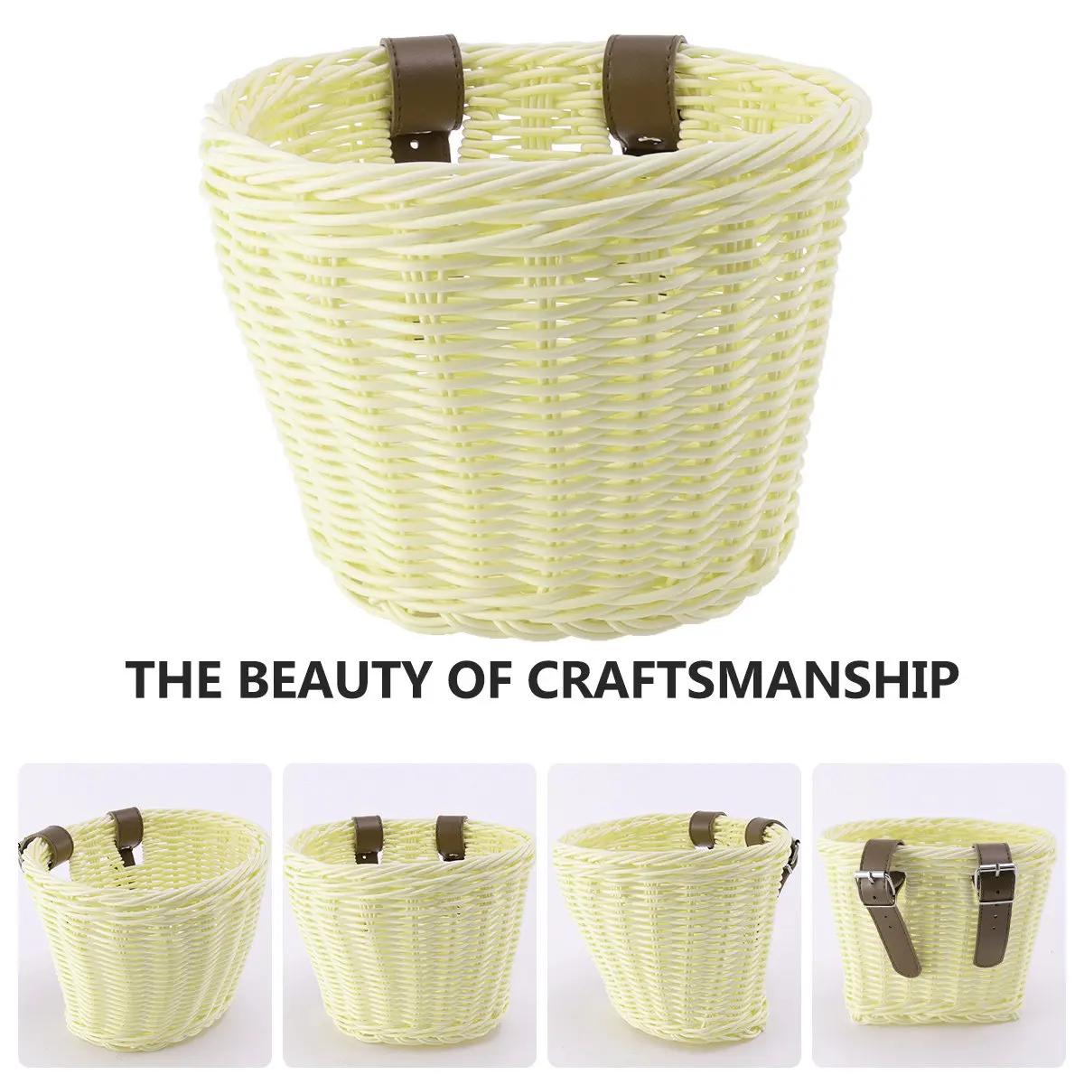 1Pcs Plastic Bike Basket for Kids Front Mount Storage Basket Environment Friendly Detachable Strap Design Retro Style Cycling
1Pcs Plastic Bike Basket for Kids Front Mount Storage Basket Environment Friendly Detachable Strap Design Retro Style Cycling
