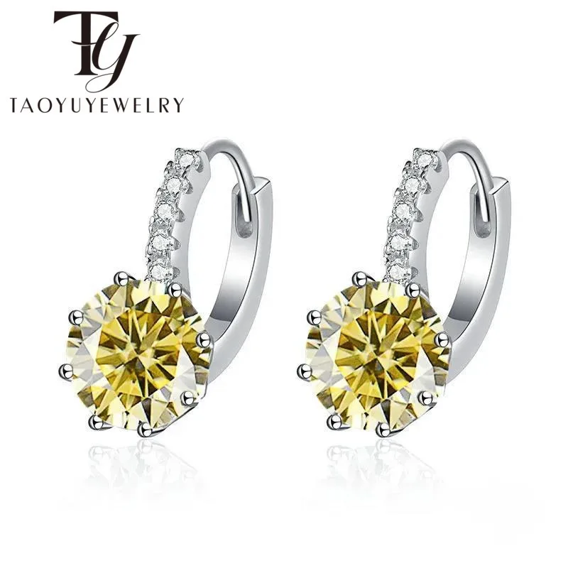2CT D Color Moissanite Hoop Earrings For Women Lab Diamond 100% 925 Sterling Silver Brilliant Wedding Fine Jewelry Wholesale
2CT D Color Moissanite Hoop Earrings For Women Lab Diamond 100% 925 Sterling Silver Brilliant Wedding Fine Jewelry Wholesale