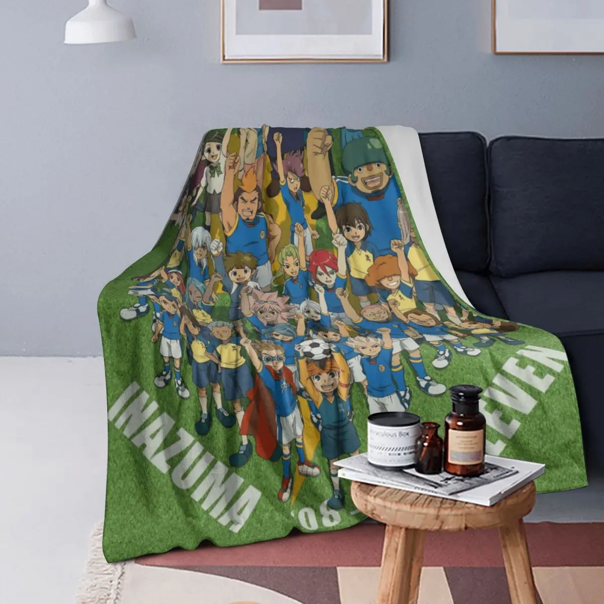 Inazuma Eleven Video Game Sports Game Blanket Soft Warm Flannel Throw Blanket Bedding for Bed Living room Picnic Home Couch
Inazuma Eleven Video Game Sports Game Blanket Soft Warm Flannel Throw Blanket Bedding for Bed Living room Picnic Home Couch
