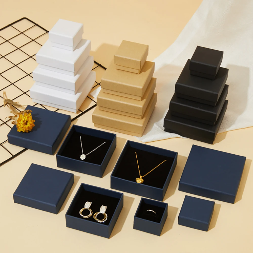 10pcs Travel Jewelry Organizer Box Jewelry Kraft Paper Rings Earrings Candy Storage Box Home Christmas Party Wedding Decoration
10pcs Travel Jewelry Organizer Box Jewelry Kraft Paper Rings Earrings Candy Storage Box Home Christmas Party Wedding Decoration