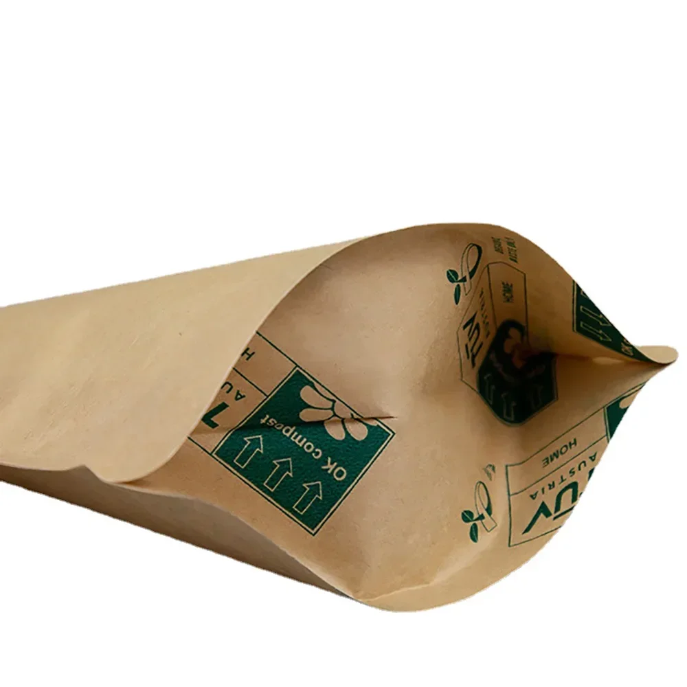 100pcs Eco Friendly Compostable Corn Starch Clear Pla Plastic Zip Lock 100g Stand Up Pouch Bag for Food Tea Coffee Packaging
100pcs Eco Friendly Compostable Corn Starch Clear Pla Plastic Zip Lock 100g Stand Up Pouch Bag for Food Tea Coffee Packaging
