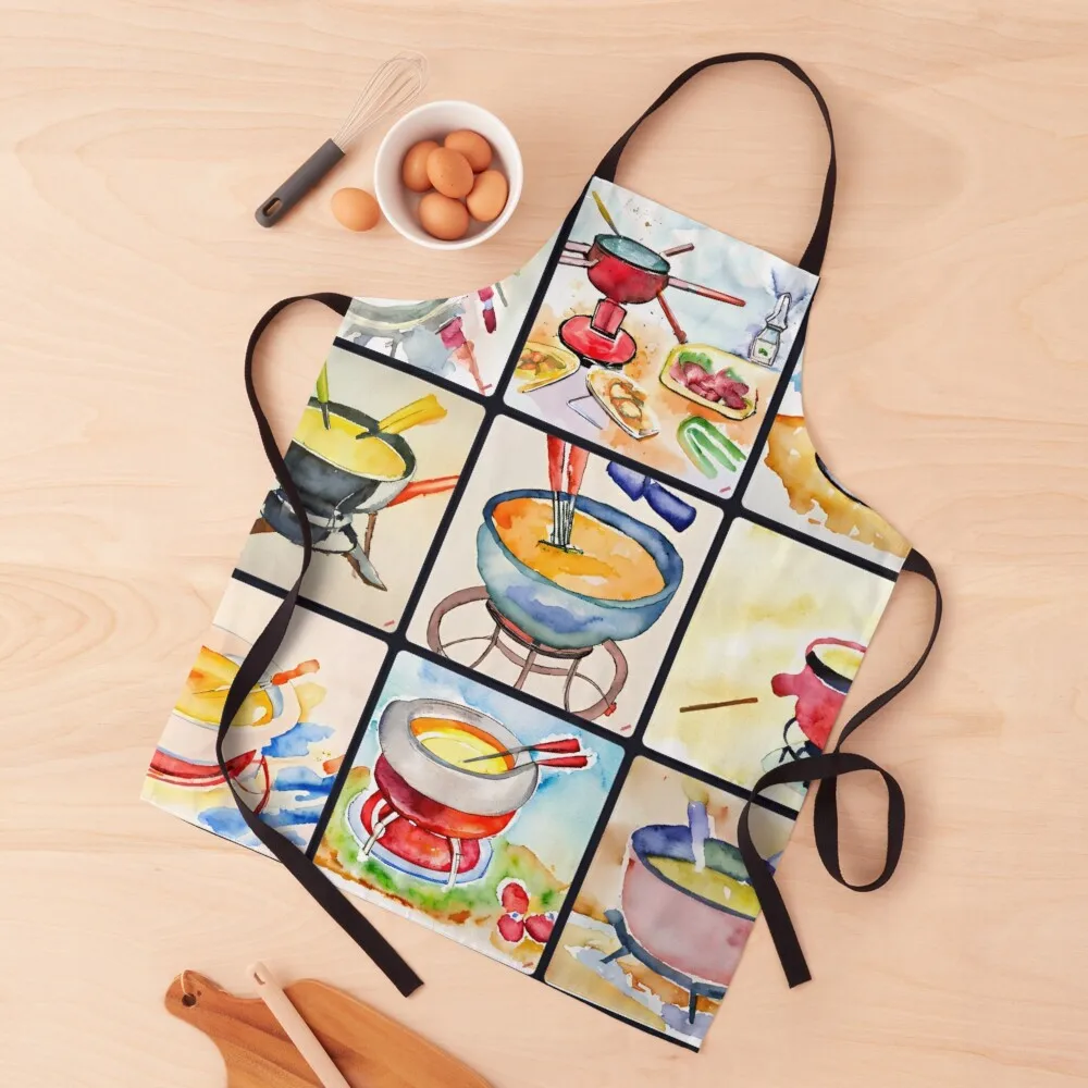 Fondue art pack Apron For Women For Man christmas kitchen cloths painting Apron
Fondue art pack Apron For Women For Man christmas kitchen cloths painting Apron