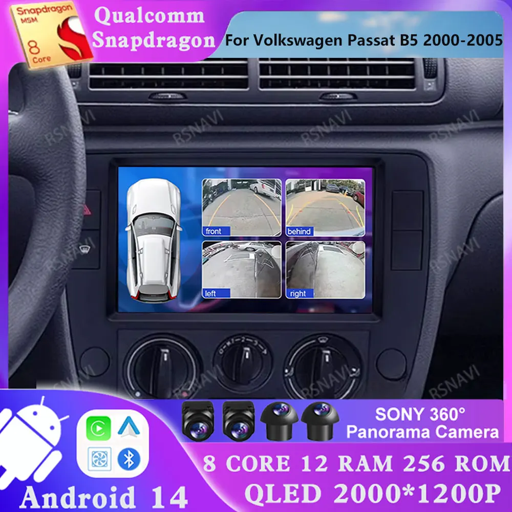Android 14 For Volkswagen Passat B5 2000-2005 5G WIFI Viedo Player Navigation DVD 4G LTE Stereo GPS DSP Multimedia AUTO Qualcomm
Android 14 For Volkswagen Passat B5 2000-2005 5G WIFI Viedo Player Navigation DVD 4G LTE Stereo GPS DSP Multimedia AUTO Qualcomm