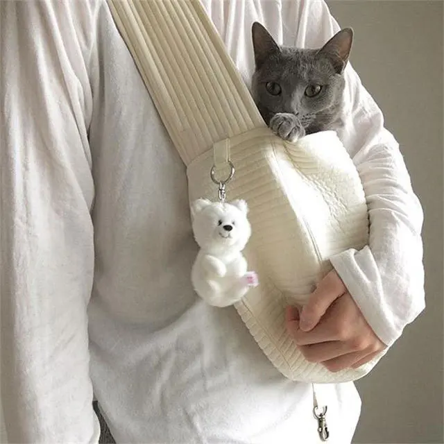 Portable Cat Bag Crossbody Canvas Bag Large Capacity Breathable Pet Backpack Portable Out Traveling Shoulder Cat School Bags
Portable Cat Bag Crossbody Canvas Bag Large Capacity Breathable Pet Backpack Portable Out Traveling Shoulder Cat School Bags