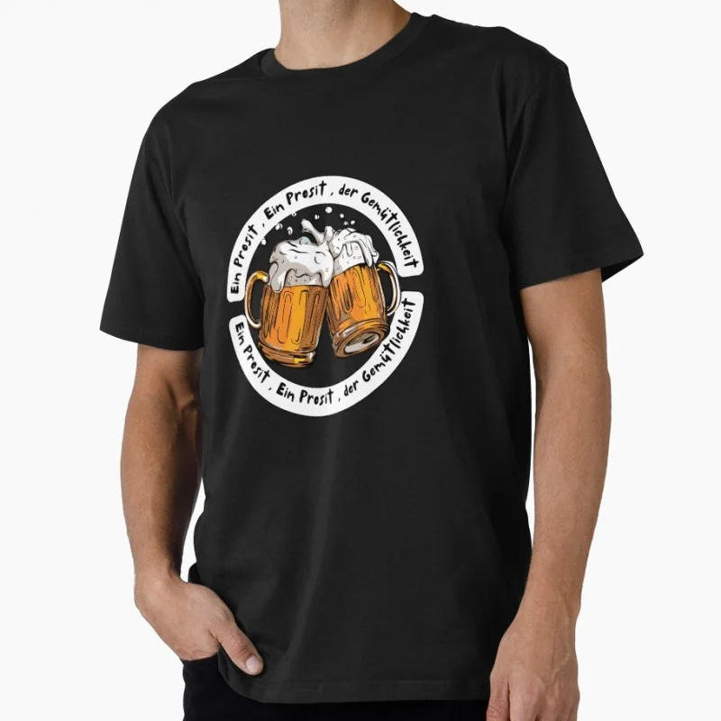 Ein Prosit , der Gemütlichkeit Gift T shirt for beer lover O-Neck Short Sleeve Graphic clothes All size tee S-6XL
Ein Prosit , der Gemütlichkeit Gift T shirt for beer lover O-Neck Short Sleeve Graphic clothes All size tee S-6XL