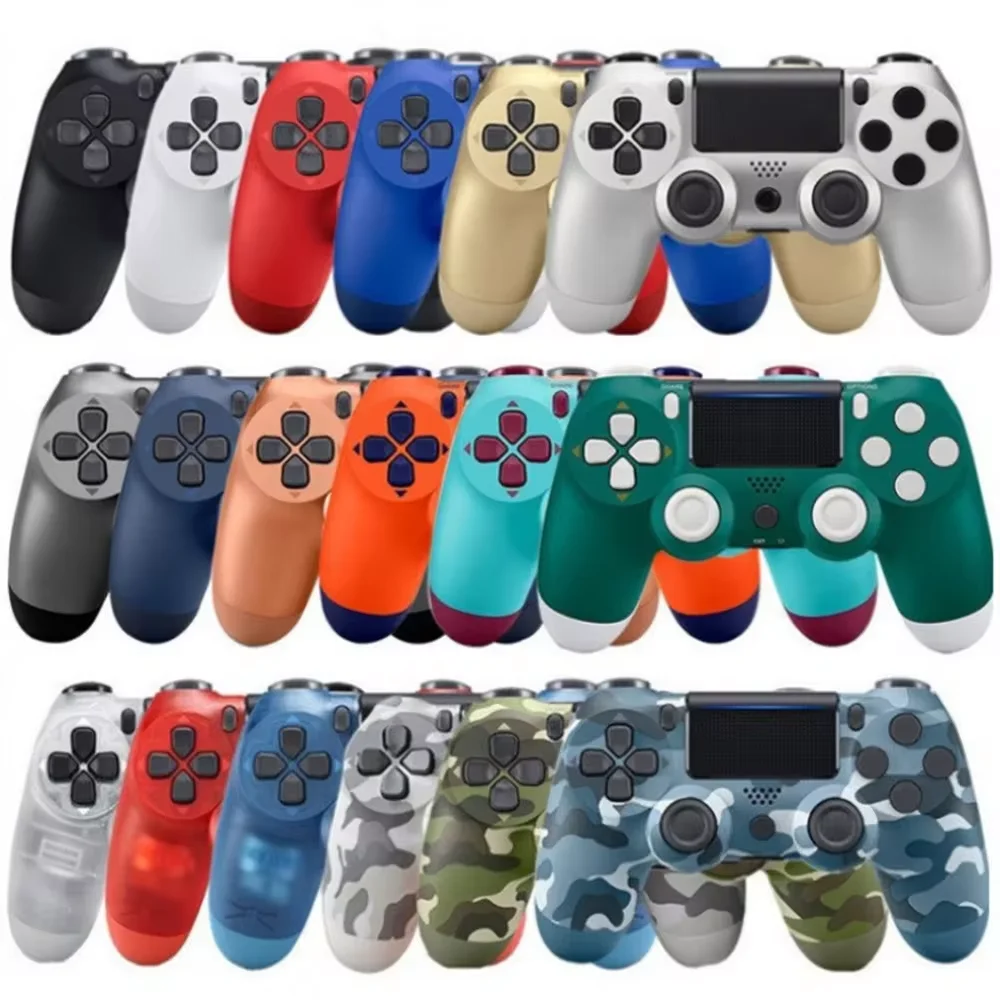 Dual Vibration Wireless Bluetooth Gamepad Controller for PS4 Joypad/PC(with logo but no retail box)
Dual Vibration Wireless Bluetooth Gamepad Controller for PS4 Joypad/PC(with logo but no retail box)
